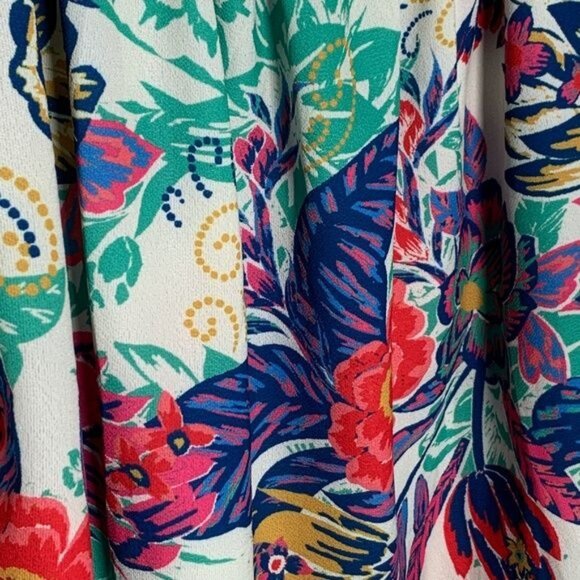 Flying Tomato Small Off Shoulder Boho Floral Peasant Blouse Summer Festival Top - Picture 11 of 11